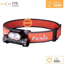 Налобный фонарь FENIX HM65R-T V2.0 черный + Подарок